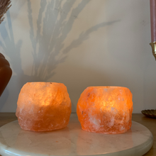 Afbeelding in Gallery-weergave laden, Himalaya zoutsteen theelicht