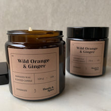 Afbeelding in Gallery-weergave laden, Geurkaars - Wild Orange & Ginger