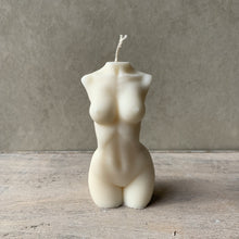 Afbeelding in Gallery-weergave laden, Torso kaars vrouw S | Ivory
