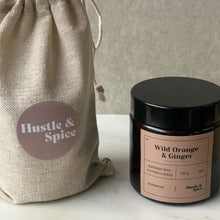 Afbeelding in Gallery-weergave laden, Geurkaars - Wild Orange & Ginger