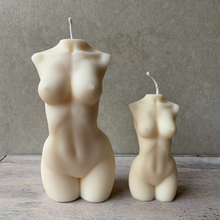 Afbeelding in Gallery-weergave laden, Torso kaars vrouw L | Ivory