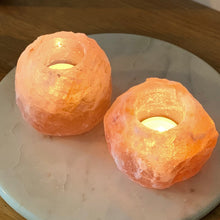 Afbeelding in Gallery-weergave laden, Himalaya zoutsteen theelicht