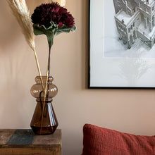Load image into Gallery viewer, Vase Livon brown glass