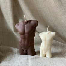 Afbeelding in Gallery-weergave laden, Torsokaars man | Set van 2