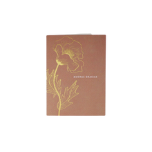 Afbeelding in Gallery-weergave laden, MUCHAS GRACIAS - gevouwen kaart A6 foliedruk