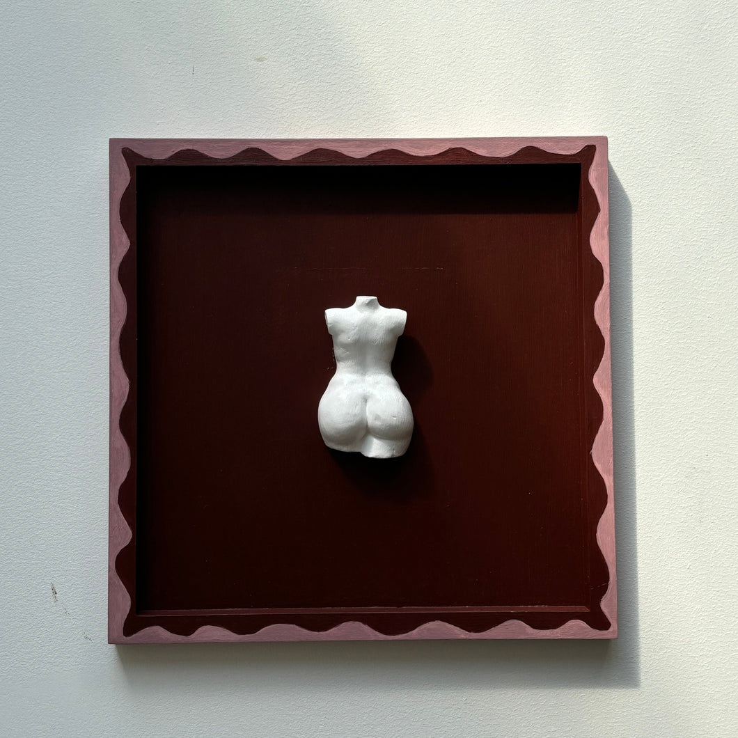 Painting with 3D object - Torso/ Wave pattern