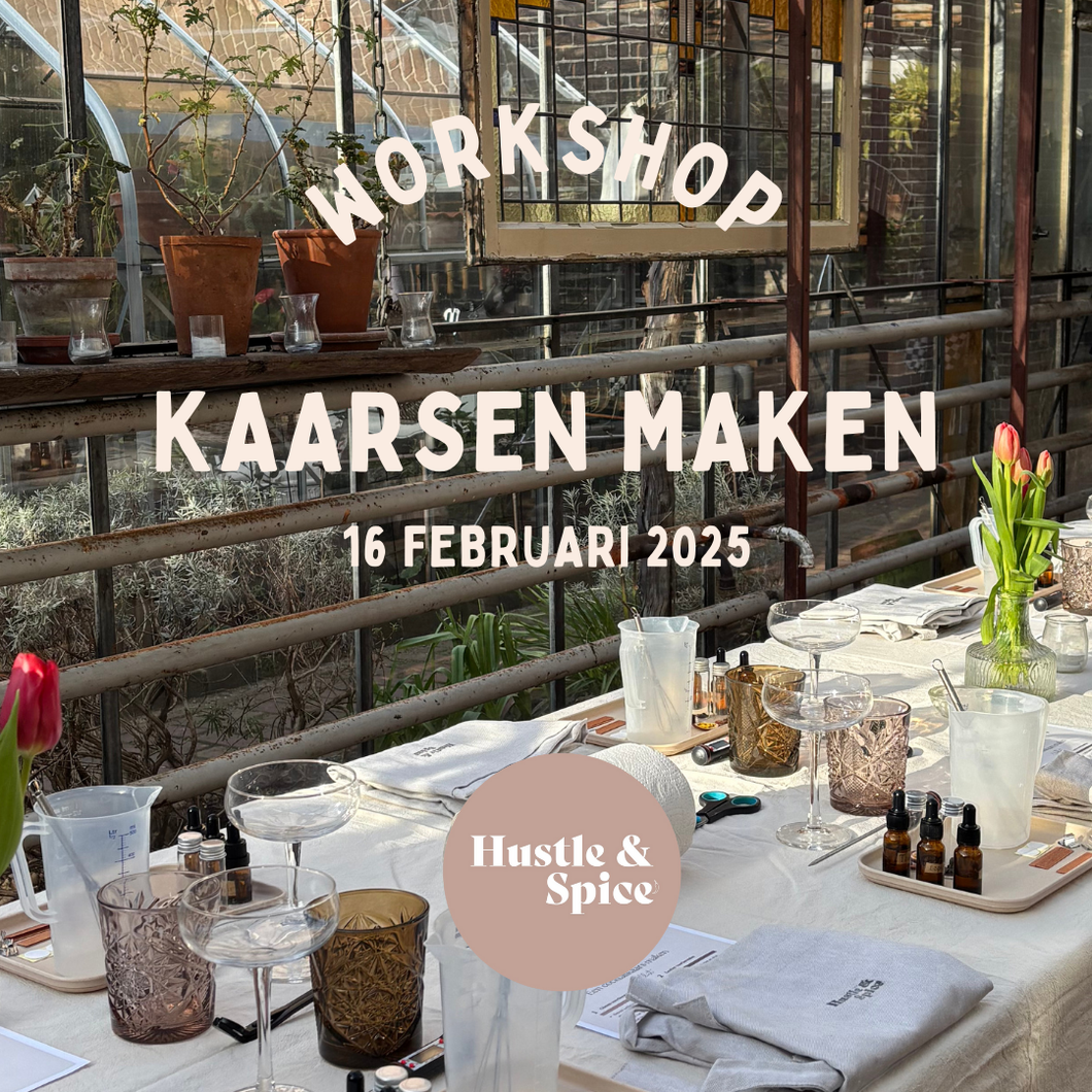 Workshop (cocktail) kaarsen maken | zondag 16 februari - 14:00 | Espresso Martini-kaars/ Pornstar Martini-kaars