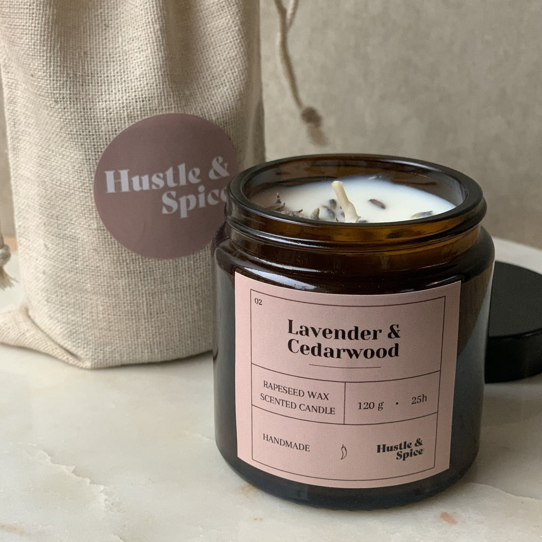 Geurkaars - Lavender & Cedarwood