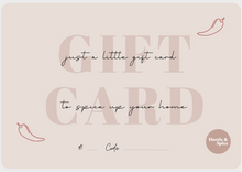Load image into Gallery viewer, Online Gift Card Hustle &amp; Spice
