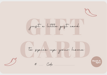 Load image into Gallery viewer, Online Gift Card Hustle &amp; Spice

