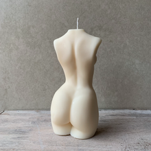 Afbeelding in Gallery-weergave laden, Torso kaars vrouw L | Ivory
