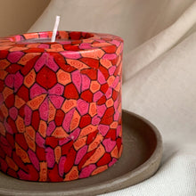 Afbeelding in Gallery-weergave laden, Mozaïek kaars rood
